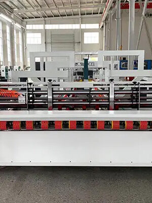 JK-QDJ series automatic carton box stitcher and gluer machine (single piece)