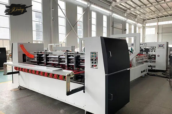 JK-QDJ series automatic carton box stitcher and gluer machine (single piece)