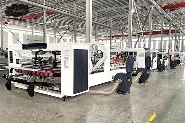 JK-QDJ series automatic carton box stitcher and gluer machine (single piece)