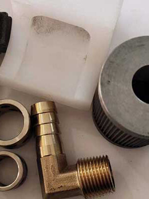 Doctor glue block for semi-auto gluer