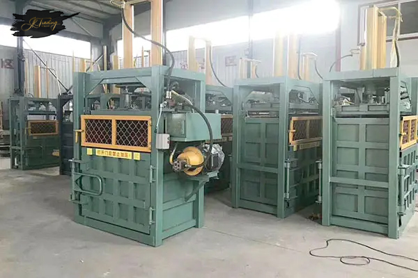JK-WB series waste paperboard semi-auto baler machine