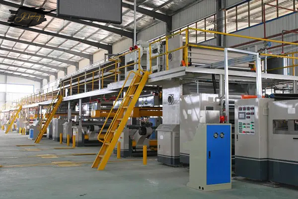 JKWJ Series Automatic 3/5/7 ply corrugated cardboard production line