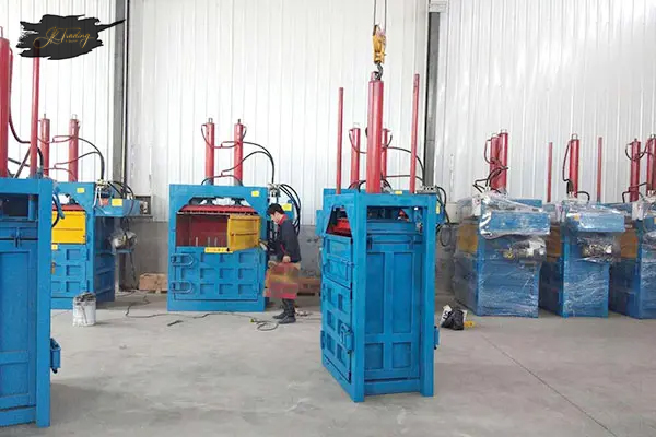 JK-WB series waste paperboard semi-auto baler machine