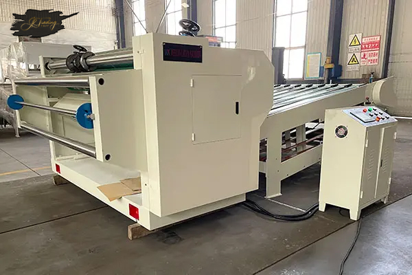JK-SF-100-2 Series (2 ply) single face corrugated cardboard production line