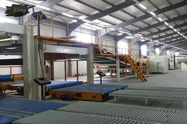 JKWJ Series Automatic 3/5/7 ply corrugated cardboard production line