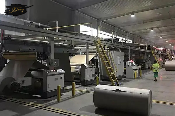 JKWJ Series Automatic 3/5/7 ply corrugated cardboard production line