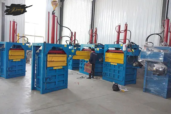 JK-WB series waste paperboard semi-auto baler machine