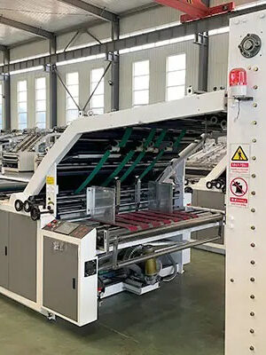 BZJ-Q3 SERIES SEMI-AUTO FLUTE LAMINATOR MACHINE