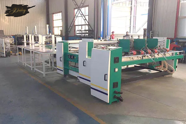 JK-SZX series double pieces carton box gluer machine