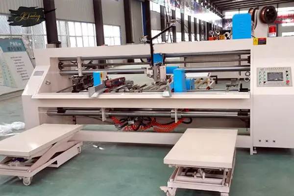 JK-SDJ-B LARGE 2 PIECES SEMI-AUTO STITCHING MACHINE (4 SERVO MOTOR CONTROL)