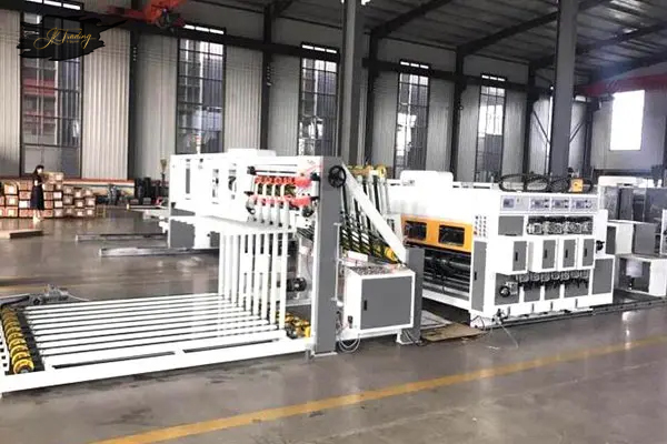 YN-S series automatic flexo printer slotter die cutter machine (small box machine)