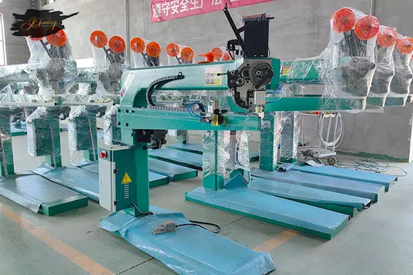 JK-GDJ series manual servo control arm stitcher machine