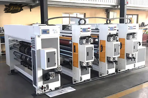 YN-S series automatic flexo printer slotter die cutter machine (small box machine)