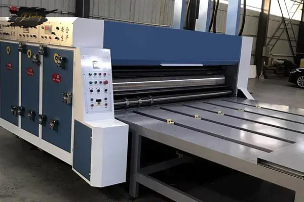 JK-C Series semi-auto corrugated carton flexo printer slotter(die cuter) machine