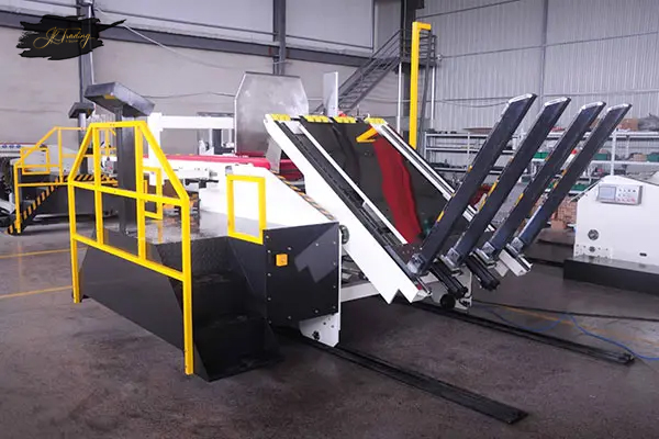 JK-SPF series Full hydraulic semi-auto pre-feeder machine