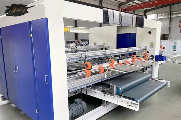 JK-SZX series double pieces carton box gluer machine