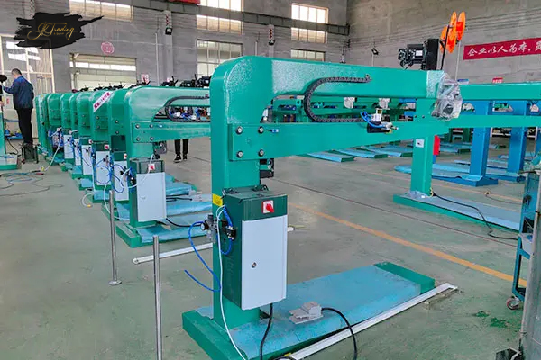 JK-GDJ series manual servo control arm stitcher machine