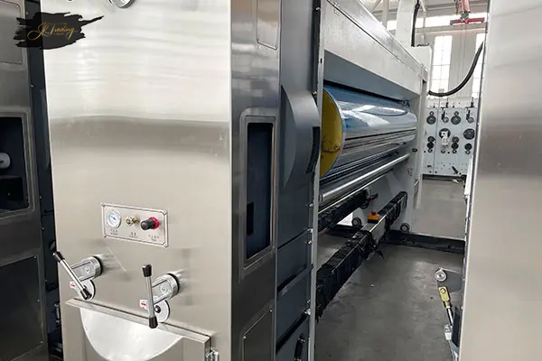 JK-A series automatic flexo printer slotter（die cutter）stacker machine