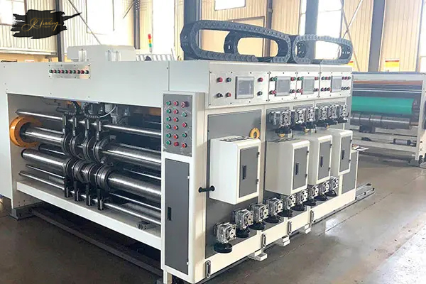 YN-S series automatic flexo printer slotter die cutter machine (small box machine)