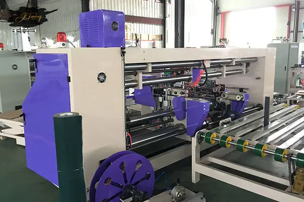 JK-SDJ-B LARGE 2 PIECES SEMI-AUTO STITCHING MACHINE (4 SERVO MOTOR CONTROL)