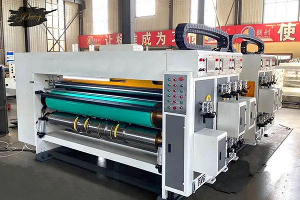 YN-S series automatic flexo printer slotter die cutter machine (small box machine)