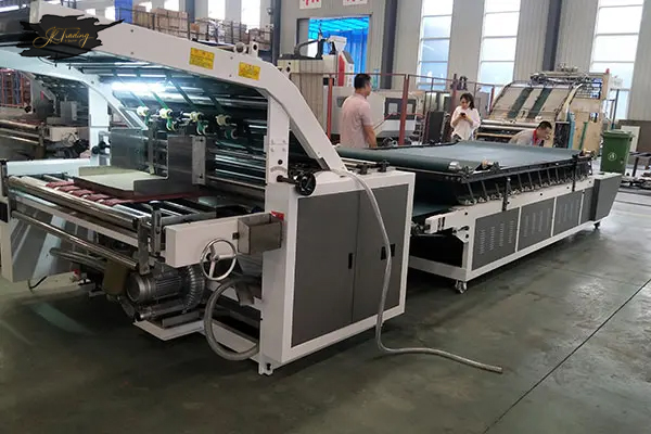 BZJ-Q2 SERIES SEMI-AUTO FLUTE LAMINATOR MACHINE