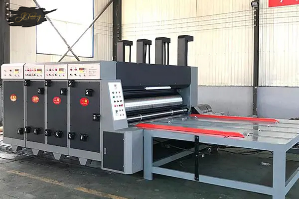 JK-C Series semi-auto corrugated carton flexo printer slotter(die cuter) machine