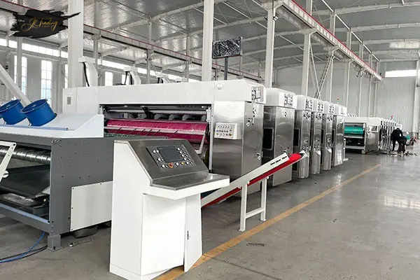 JK-A series automatic flexo printer slotter（die cutter）stacker machine