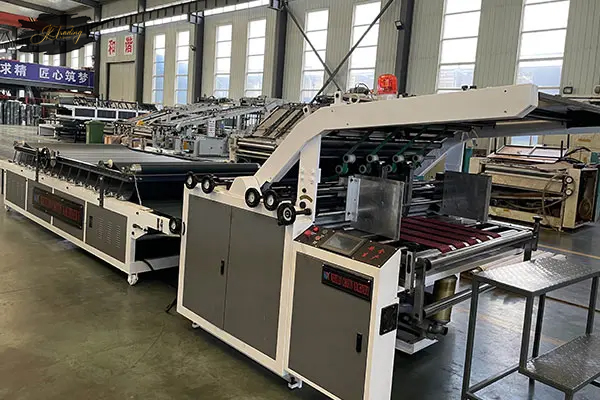 BZJ-Q2 SERIES SEMI-AUTO FLUTE LAMINATOR MACHINE