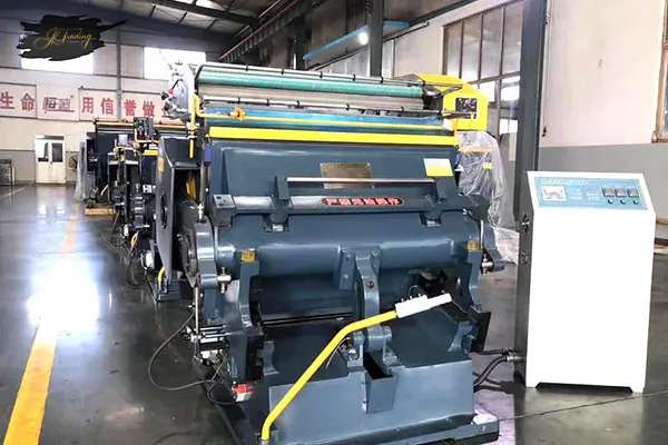 JK-TYMB series die cutting creasing machine with Hot Foil Stamping