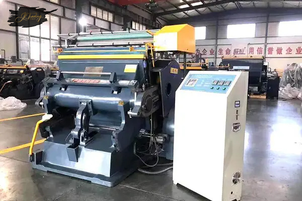 JK-TYMB series die cutting creasing machine with Hot Foil Stamping