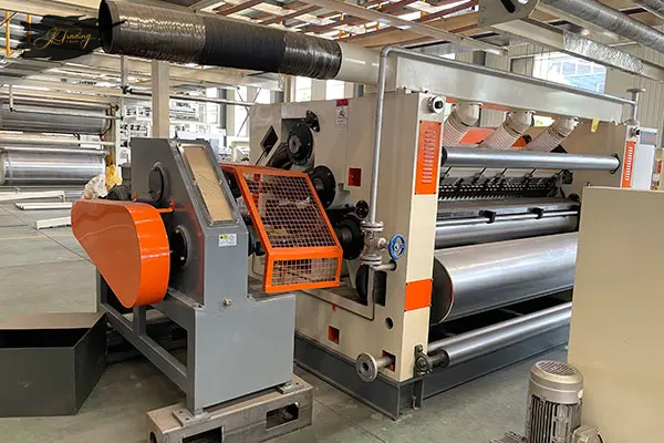 JK-SF-320C/360C/380C series fingerless vacuum absorb single facer machine