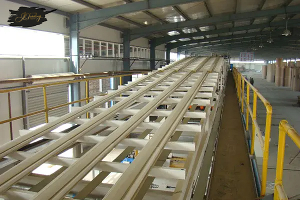 JK-DF Conveyor bridge with feeding and vacuum tension
